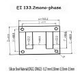 EI 133.2 Core laminant, noyau du transformateur, noyau moteur / transformateur laminé Core / acier de silicium électrique non orienté